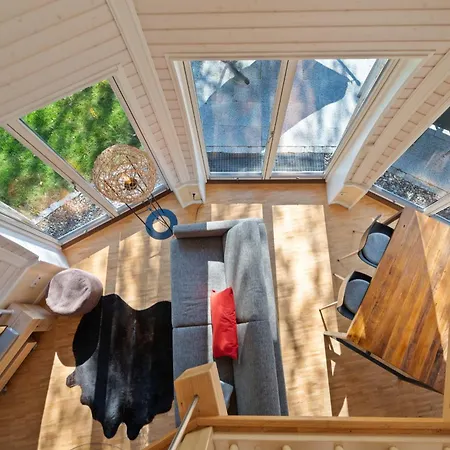 Feriehus Nordkugel - Rundes Wohnglueck Am Tollensesee *